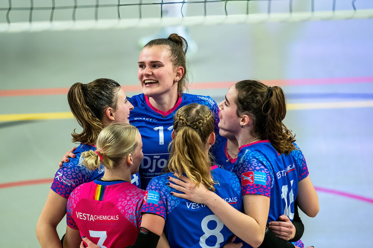 VC Zwolle Topvolleybal Blijft Ongeslagen In Kampioenspoule - Volleybalkrant